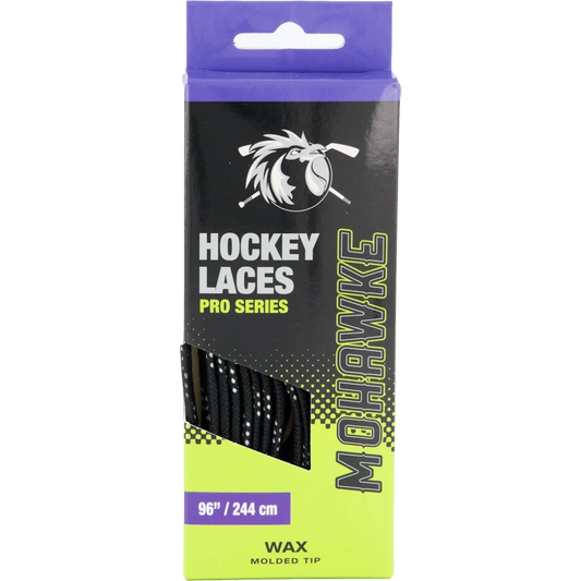 Mohawke Lace Wax Black - Lacets de patin cirés