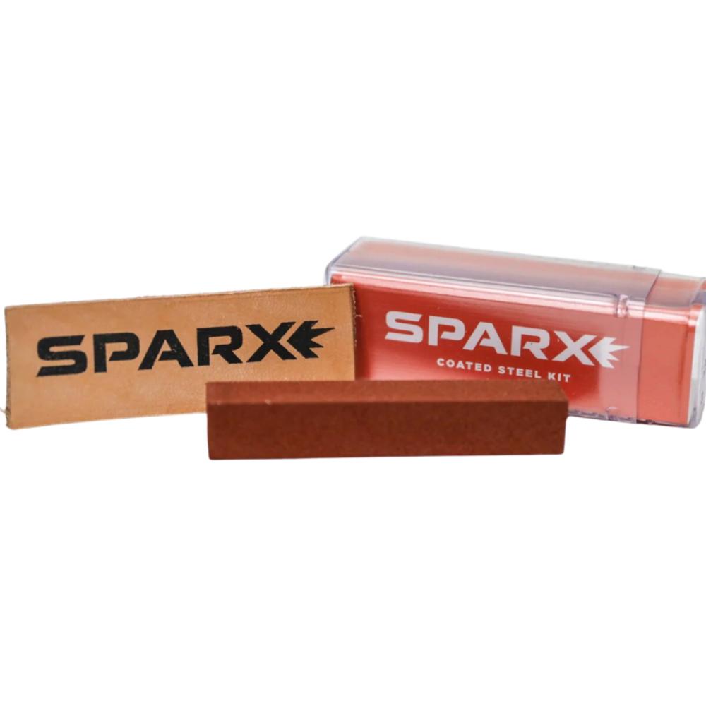 Sparx kit pierre à aiguiser en acier revêtu