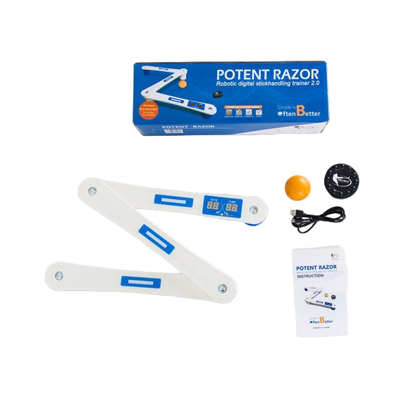 Klubbteknik Digital Potent Razor – Entraînement interactif pour la réaction & le contrôle de la rondelle