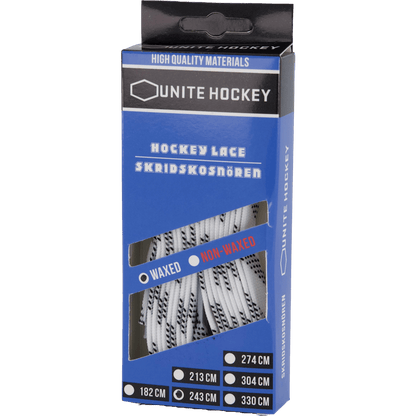 Lacets de hockey cirés - Plusieurs longueurs