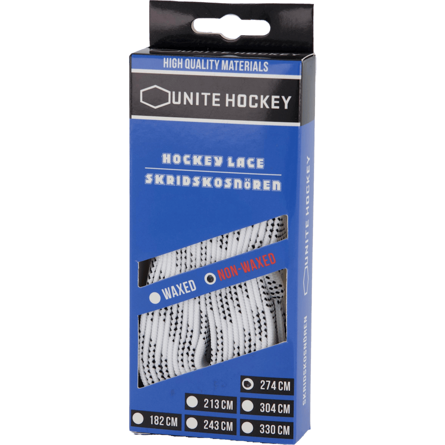 Lacets de hockey en coton - Plusieurs longueurs