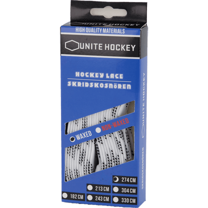 Lacets de hockey cirés - Plusieurs longueurs