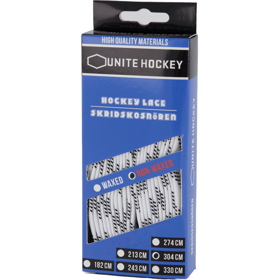 Lacets de hockey en coton - Plusieurs longueurs