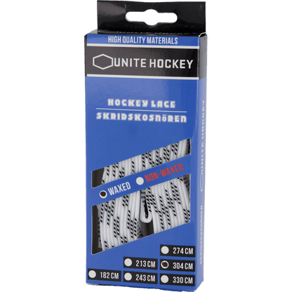Lacets de hockey cirés - Plusieurs longueurs