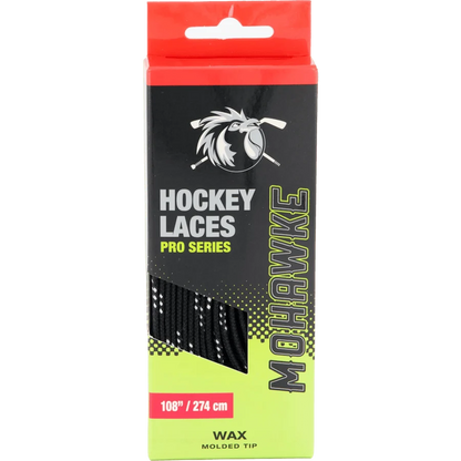 Mohawke Lace Wax Black - Lacets de patin cirés