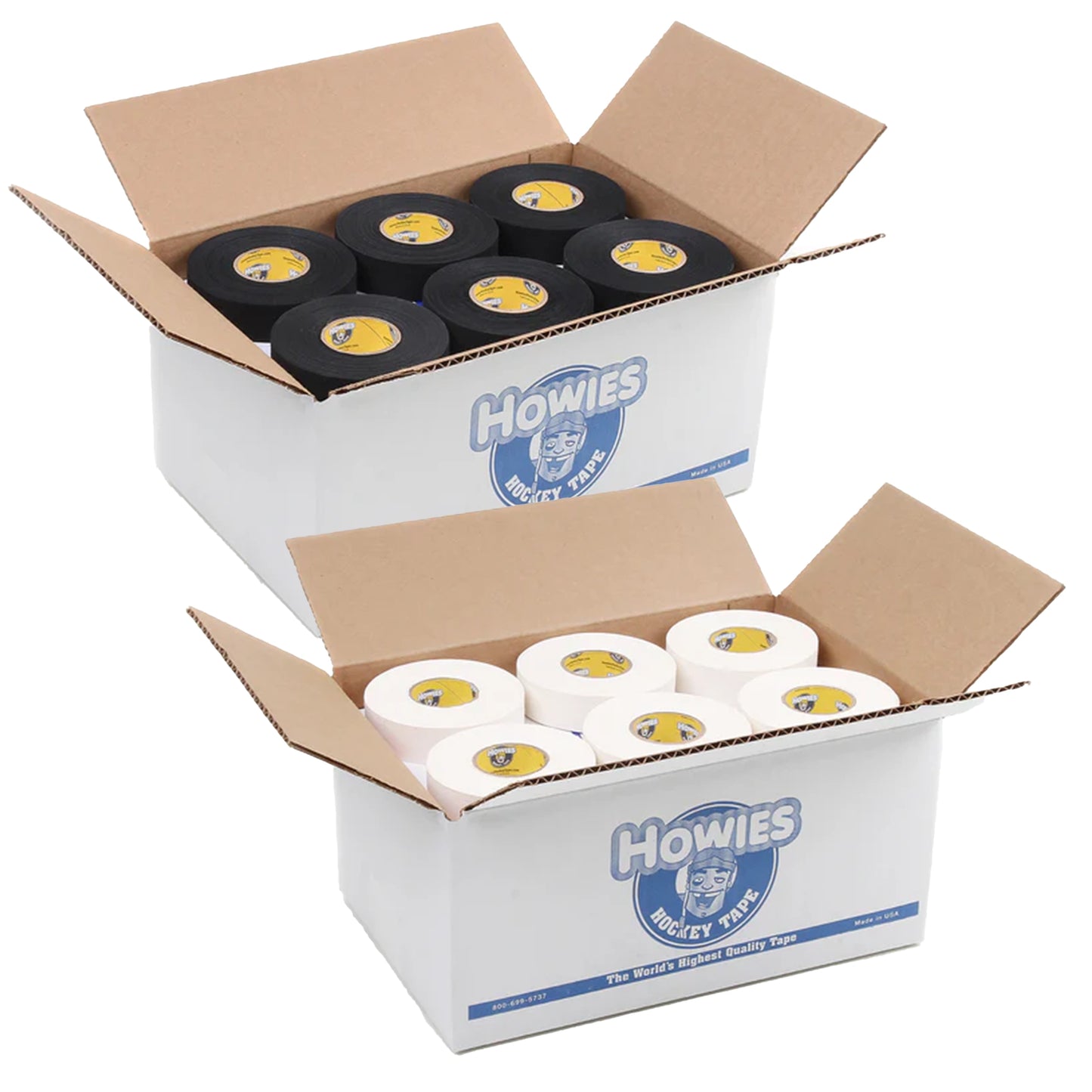 Howies Hockeytape 24 mm noir, carton