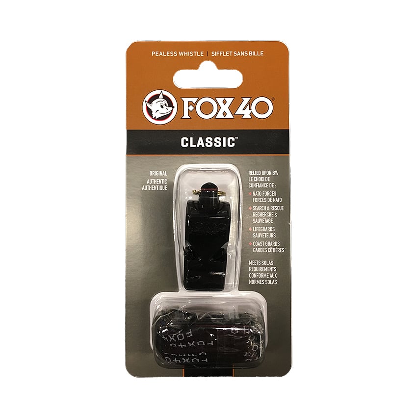 Fox 40 Sifflet de Hockey – Avec cordon, 115 dB