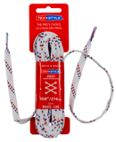 Tex-Style lacets, rouges Performance slim wax- boîte de 36