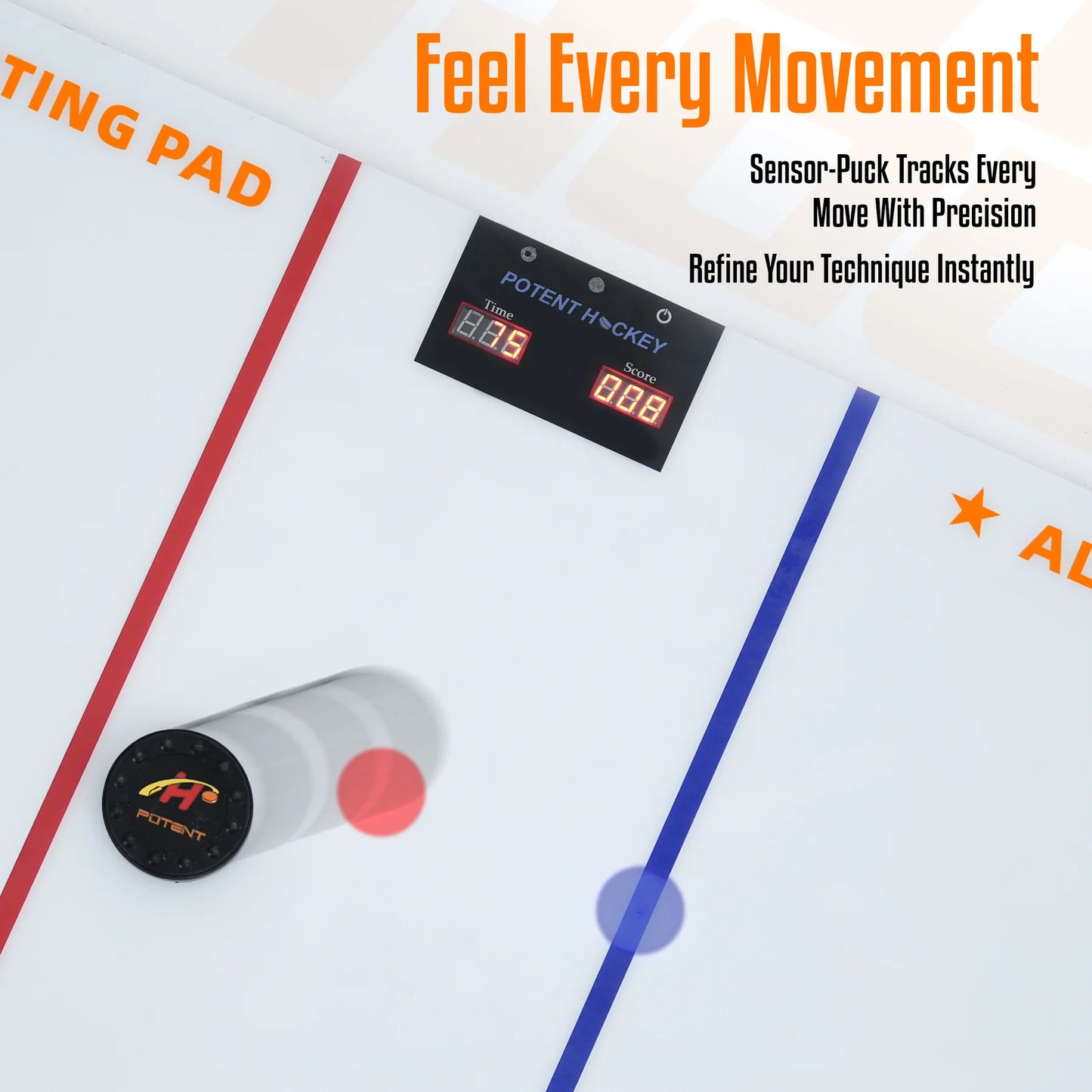 Klubbteknik Digital 270 Ultimate Dangler – Entraînement interactif au contrôle du palet