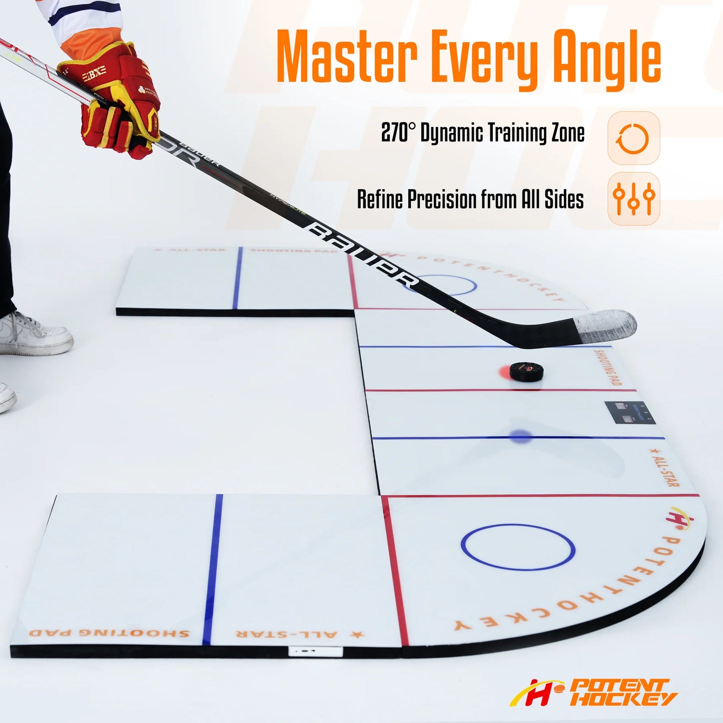 Klubbteknik Digital 270 Ultimate Dangler – Entraînement interactif au contrôle du palet