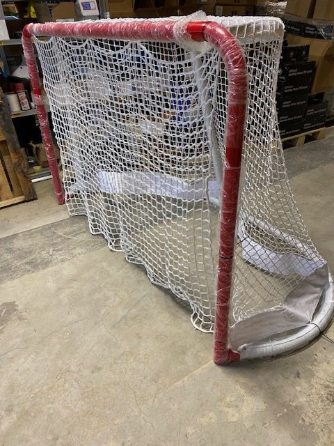 Filet Anti-rebond pour Buts de Hockey – Filet de Protection Renforcé pour Cages de Taille Réglementaire