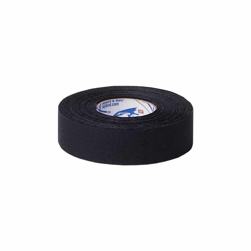 Jaybird Ruban de tissu pour hockey – Blanc / Noir, Étroit / Large