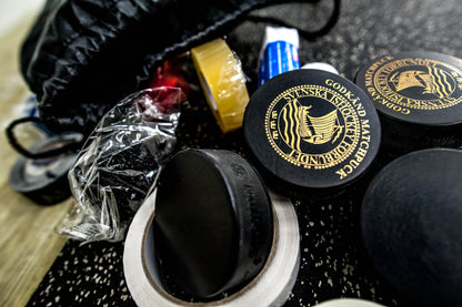 Palet de match de hockey – Sans bavure, imprimé