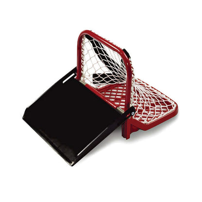 Attrape-palet Hockey – Cible de but & bac pour palet avec rampe
