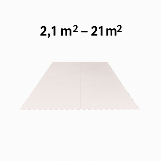 Potent Skate Tiles – Revêtement plastique modulable et praticable pour entraînement de hockey - (2,1 - 21 m²)