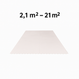 Potent Skate Tiles – Revêtement plastique modulable et praticable pour entraînement de hockey - (2,1 - 21 m²)