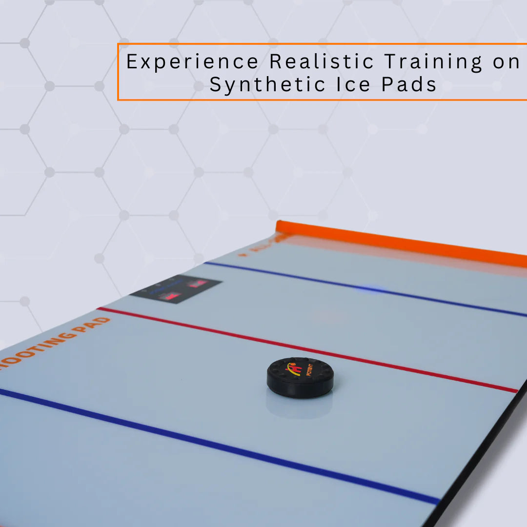 Plaque De Tir Digital Hockey Mini – Entraînement Interactif Pour Le Contrôle Du Puck Et Le Timing