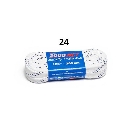 Lacets pour patins en coton – Plusieurs longueurs - Carton