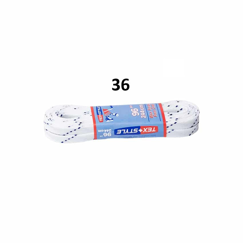 Lacets de patins cirés – Plusieurs longueurs - Carton