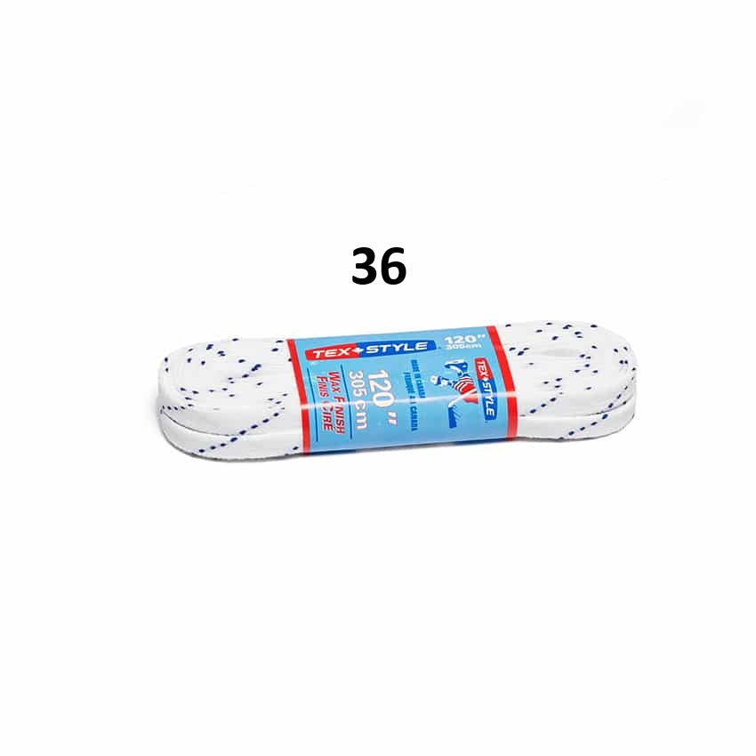 Lacets de patins cirés – Plusieurs longueurs - Carton