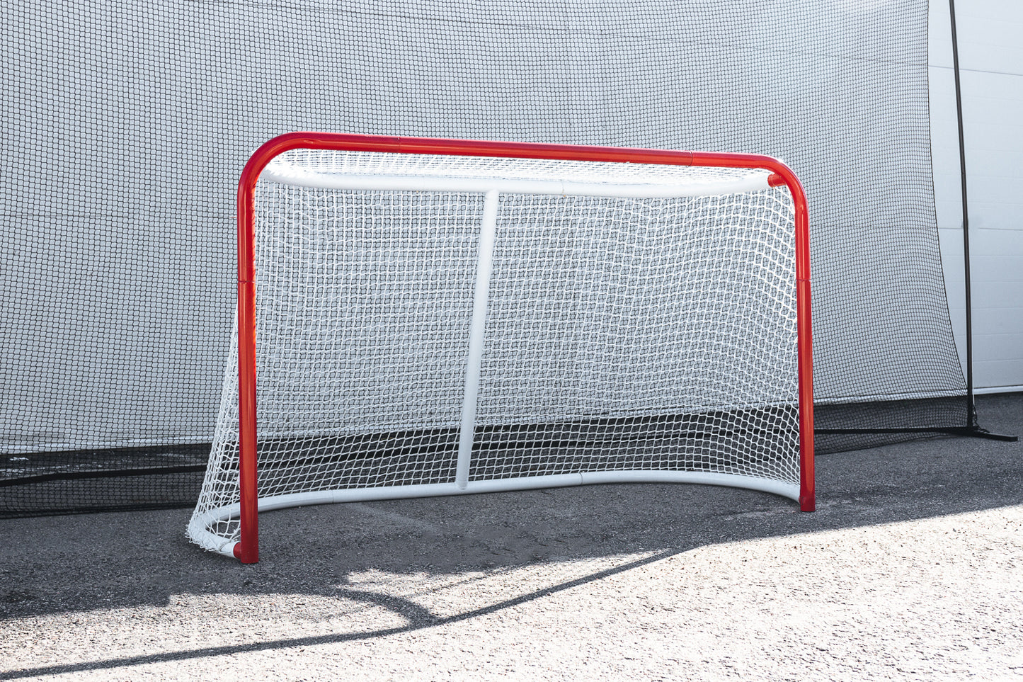 UNITE Filet de protection pour hockey – But arrière complet avec cadre, poteaux & filet