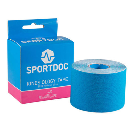 Sportdoc Kinesiotejp – Pour le soulagement de la douleur, soutien & récupération plus rapide