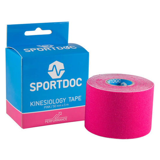 Sportdoc Kinesiotejp – Pour le soulagement de la douleur, soutien & récupération plus rapide